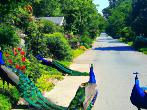 An Overrun Miami Suburb Will Keep Its Peacocks (and Not in the Feathers)