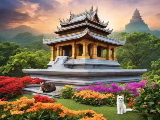 Temple in Northern India Demolished by Cute Kittens