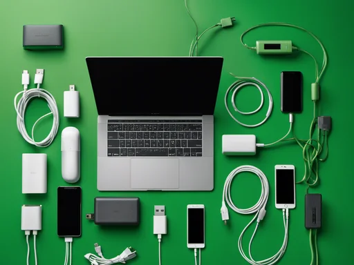 The Green Apple Shift: Lightning to USB-C
