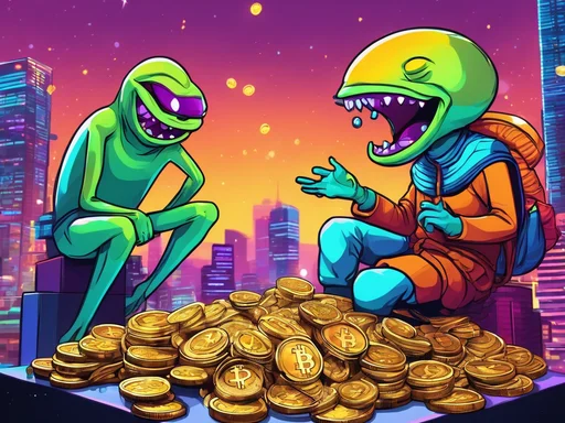 Alien's Guide to Earth's Cryptomania: The Great Digital Gold Rush!