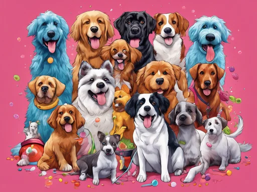 Terrestrial Pooches Sniffle and Wheeze: The Great Dog Flu Invasion!