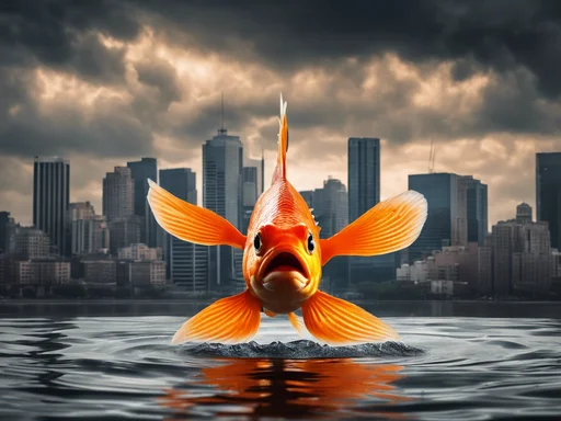 Giant Goldfish Take Over: The Unseen Aquatic Apocalypse