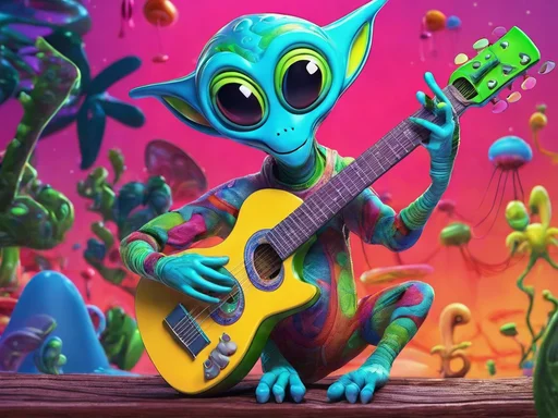 Guitars and Giggles: Earth's Formula for Musical Mischief