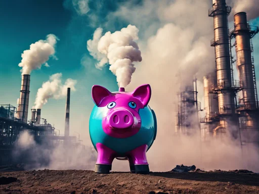 The Hilariously Huge Carbon Footprint of Your Cash Stash