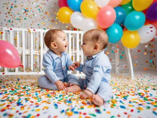 Crazed Lady Pops Out Kiddos From Two Belly Chambers!