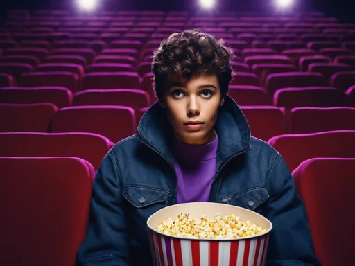 Cinema Shocker: Lavender Spectacle Tanks After Gala Fest!