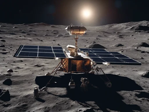 Japan's Moon Robot Takes a Selfie, Forgets to Charge Its Batteries