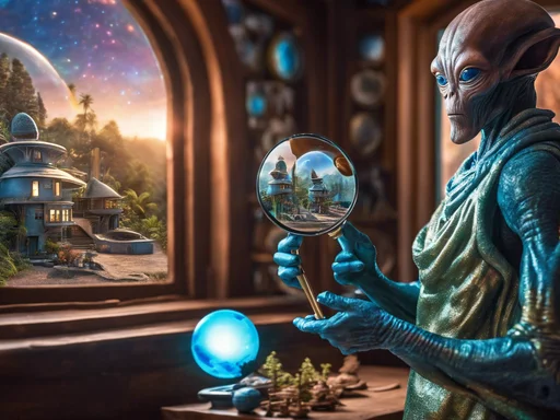Zog the Alien Uncovers Earth's Latest Obsession: Nonexistent Nooks!