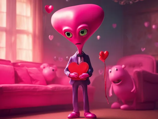 Cosmic Love Turbulence: Earthlings Confuse Cash with Cuddles!