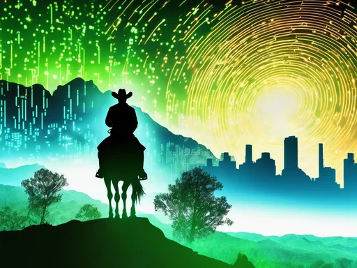‘Most Wanted’ Cyber Cowboy Rides into Digital Sunset