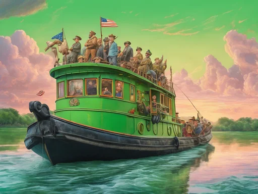 In Old Blighty, We'd Float Our Troubles Away Too