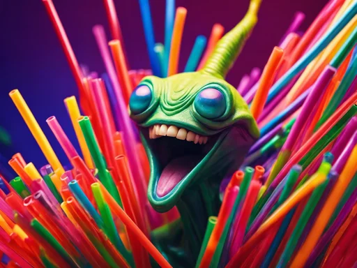Earthlings and Their Wrinkle Woes: The Straw Saga!