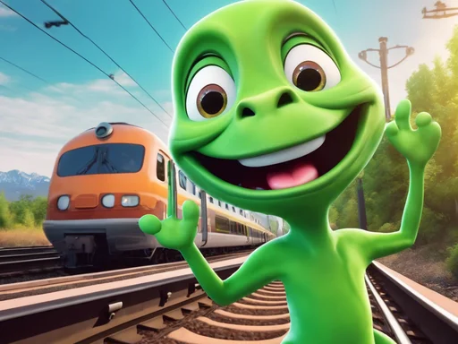Zog Zooms In: Earth's Trains vs Planes Pollution Puzzle!