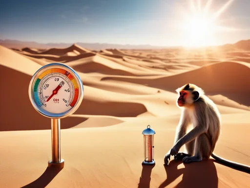 Monkey Meltdown! Mexico Turns Toasty, Monkeys Tumble