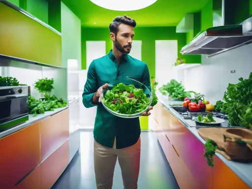Mutant Veggies Invade! Ronald’s Take on the Scary Salad