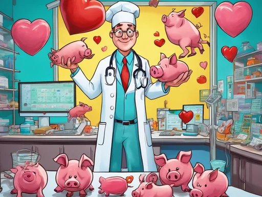 When Pigs Fly: A Tragically Comical Tale of Pig Kidneys and Broken Hearts