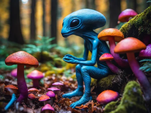 Extraterrestrial Expo: Earth's Bizarre Fungi Frenzy