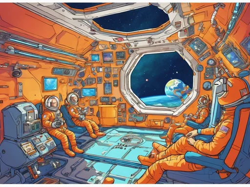 Space Shenanigans: Astronauts Are Not Stuck - They're Just Galactic Guests!