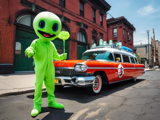 Earthlings Pay to Sleep in Haunted Fire Station: Zog's Hilarious Take on 'Ghostbusters' Rental