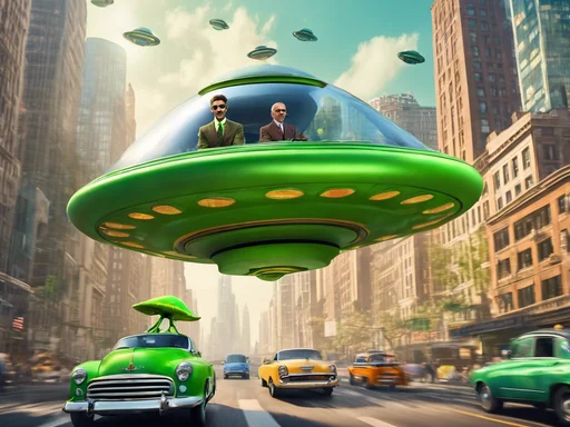 Zog's Galactic Guffaw: Earth's Uber-Ridiculous Gig Economy Saga
