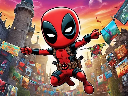 Disney's Deadpool Makeover: When Alien Overlords Meet Spandex-Clad Earthlings