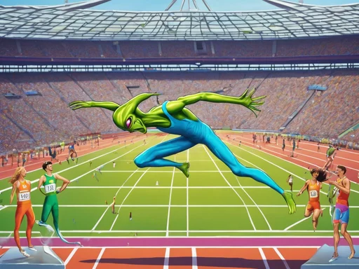 Earthlings Flip Out Over Banned Somersault Jump