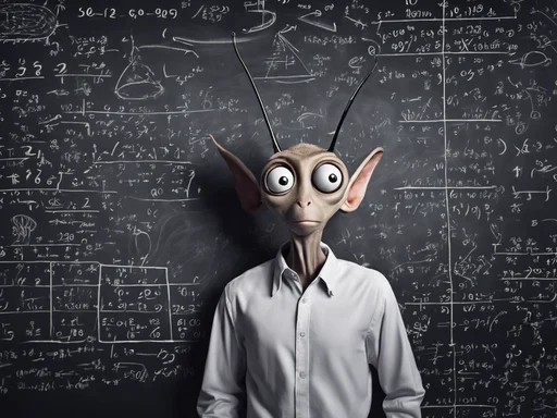 Earthlings Obsess Over Invisible Numbers, Alien Baffled