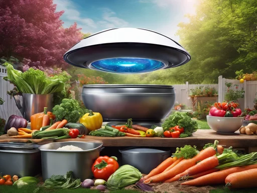 Earthlings' Futile Attempt to Save Planet with Kitchen Contraptions