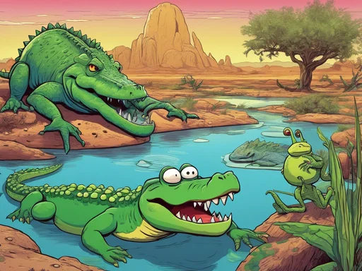 Crocodiles Get Toad-ally Nauseous: Earth's Wacky Wildlife Woes