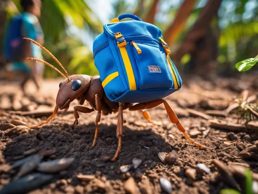 Termites' Explosive Backpacks: Earth's Weirdest Fashion Statement