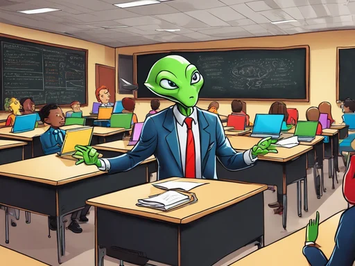 Earthlings Use AI to Spawn Baby Businesses: A Cosmic Comedy!