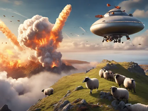 Earth's Hilarious Rocket Roast: Shetland's Fiery Fiasco