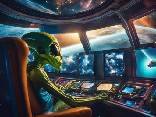Earthlings' Bizarre Obsession with Movie Trailers: A Cosmic Comedy