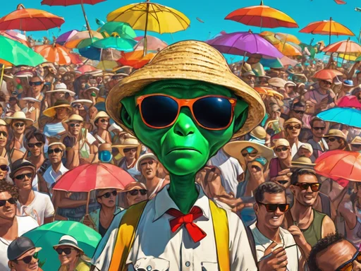 Earth's Bizarre Tourism Ritual: Humans Flock to Overcrowded Hotspots for 'Fun'