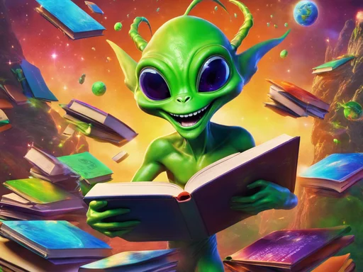 Zog's Hysterical Take on Earth's Digital Book Squabble