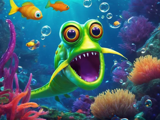 Eel-scape Artists: Earth's Stomach Acrobats Baffle Zog