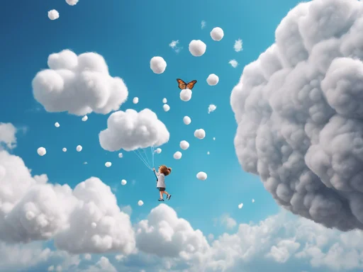 Sky Full of Harmless Fluff, Not Germs!