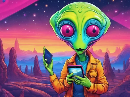 Earth's Foldable Phones: Zog's Hilarious Take on Human Technological Regression