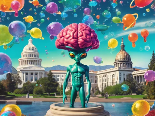 Earthlings Panic Over Brain Waves: California's Futile Attempt to Protect Thought Bubbles