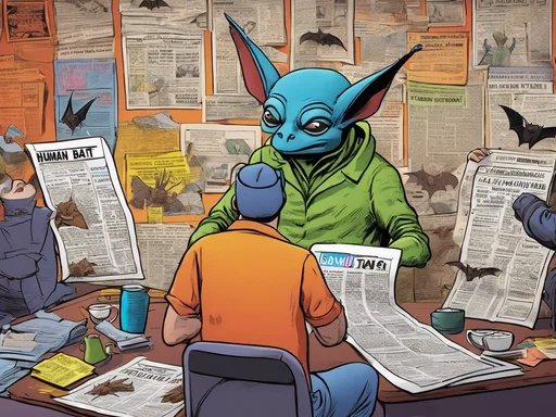 Earthlings Puzzled by Furry Sky Rodent's Death Kiss