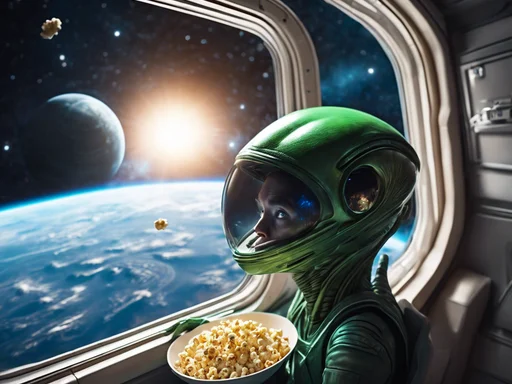 Earthlings' Obsession with Doom: A Cosmic Comedy