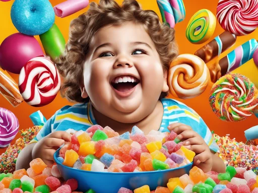 Sugar Makes Kids Super Strong and Smart!