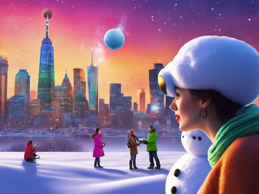 Earthlings Embrace Frozen Boyfriend Fantasies in 'Hot Frosty'