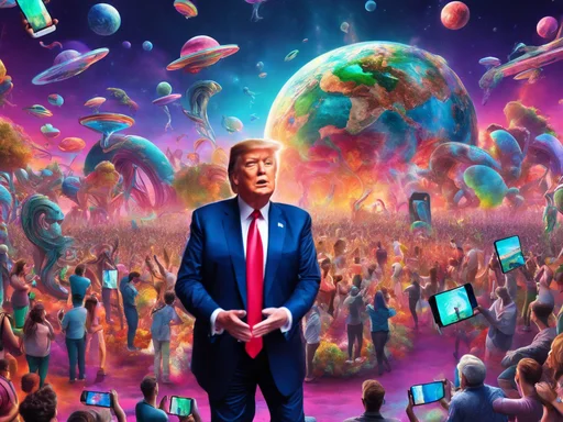 Trump's TikTok Tango: Earth's Bizarre Dance with Digital Doomsday