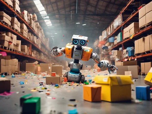 Humans Crush Stupid Robots in Warehouse Jobs!