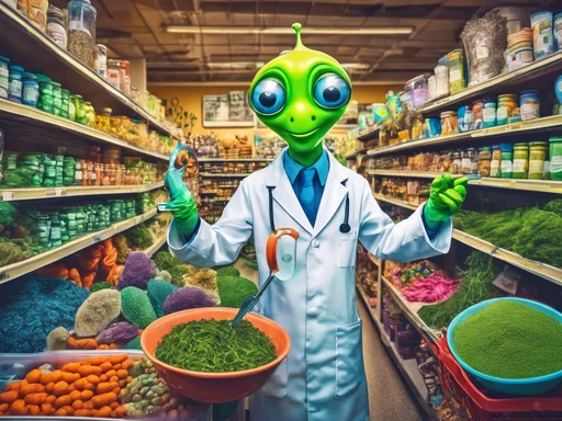 Earthlings Desperate for Slimy Sea Goop: A Cosmic Comedy