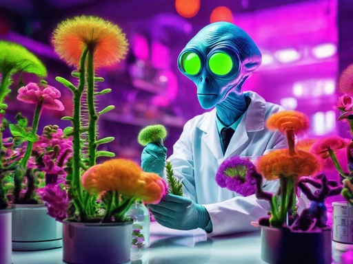 Earthling 'Plant Hacker' Creates Bizarre Floral Abominations