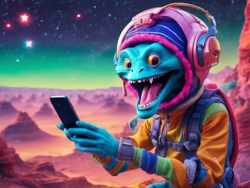 Earthlings Panic Over Impending TikTok Ban, Zog Laughs at Primitive Video Sharing