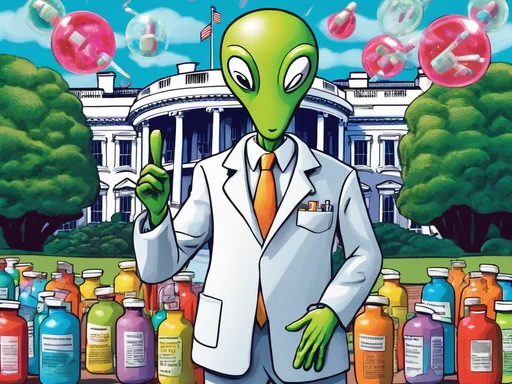 Zog's Galactic Guffaw: Earth's Drug Drama