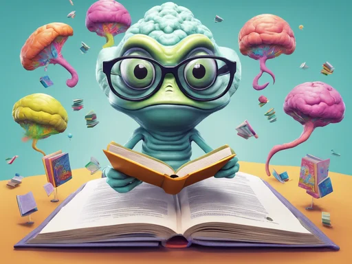 Earthlings' Bizarre Brain Bulges: The Key to Decoding Squiggly Symbols?